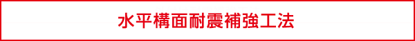 水平構面の耐震補強に最適